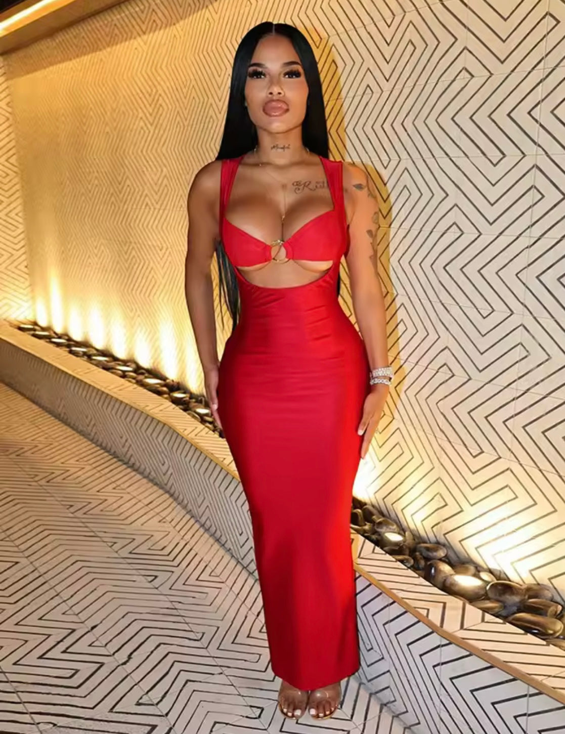 Raven Bodycon Dress- New Arrival