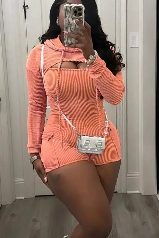 Ribbed RomperCLEAN OUT SALE!