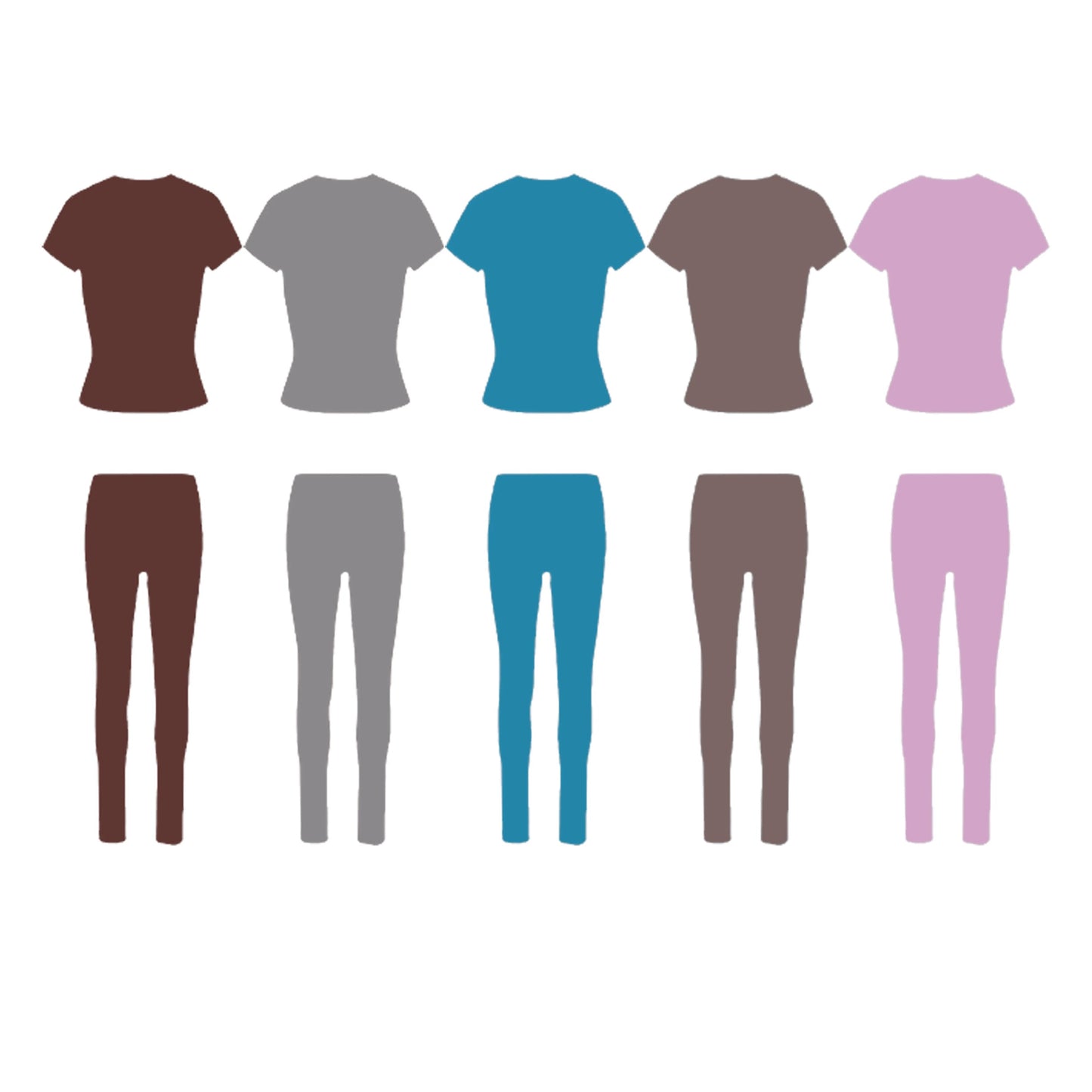 Crew Neck Short Sleeve/ Ribbed Leggings CLEAN OUT SALE!