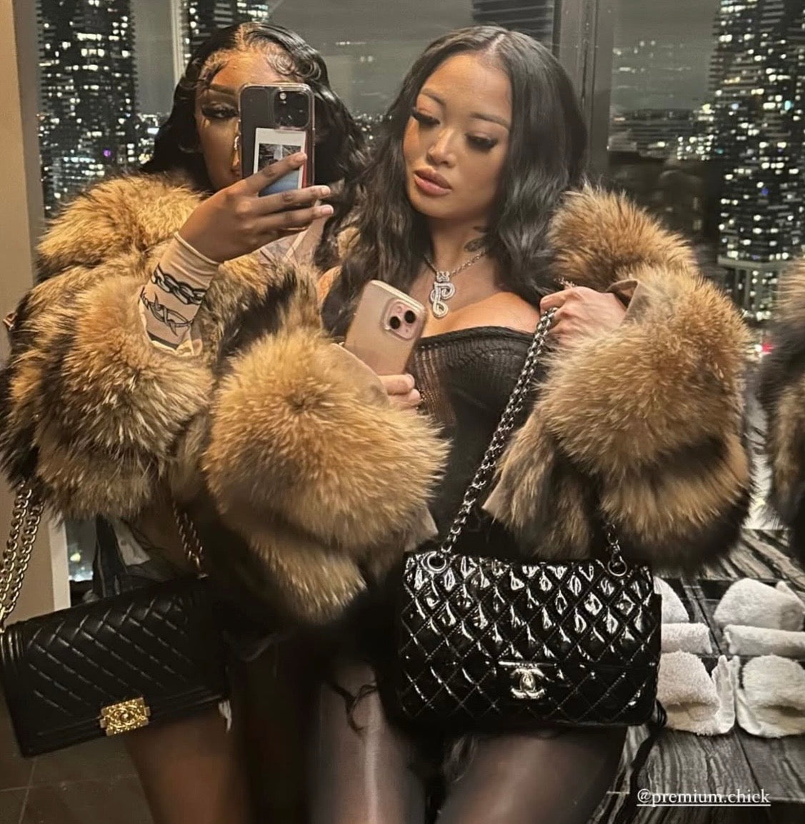 Real Fur Hooded Coat, NEW ARRIVALS! (PRE ORDER)🔥
