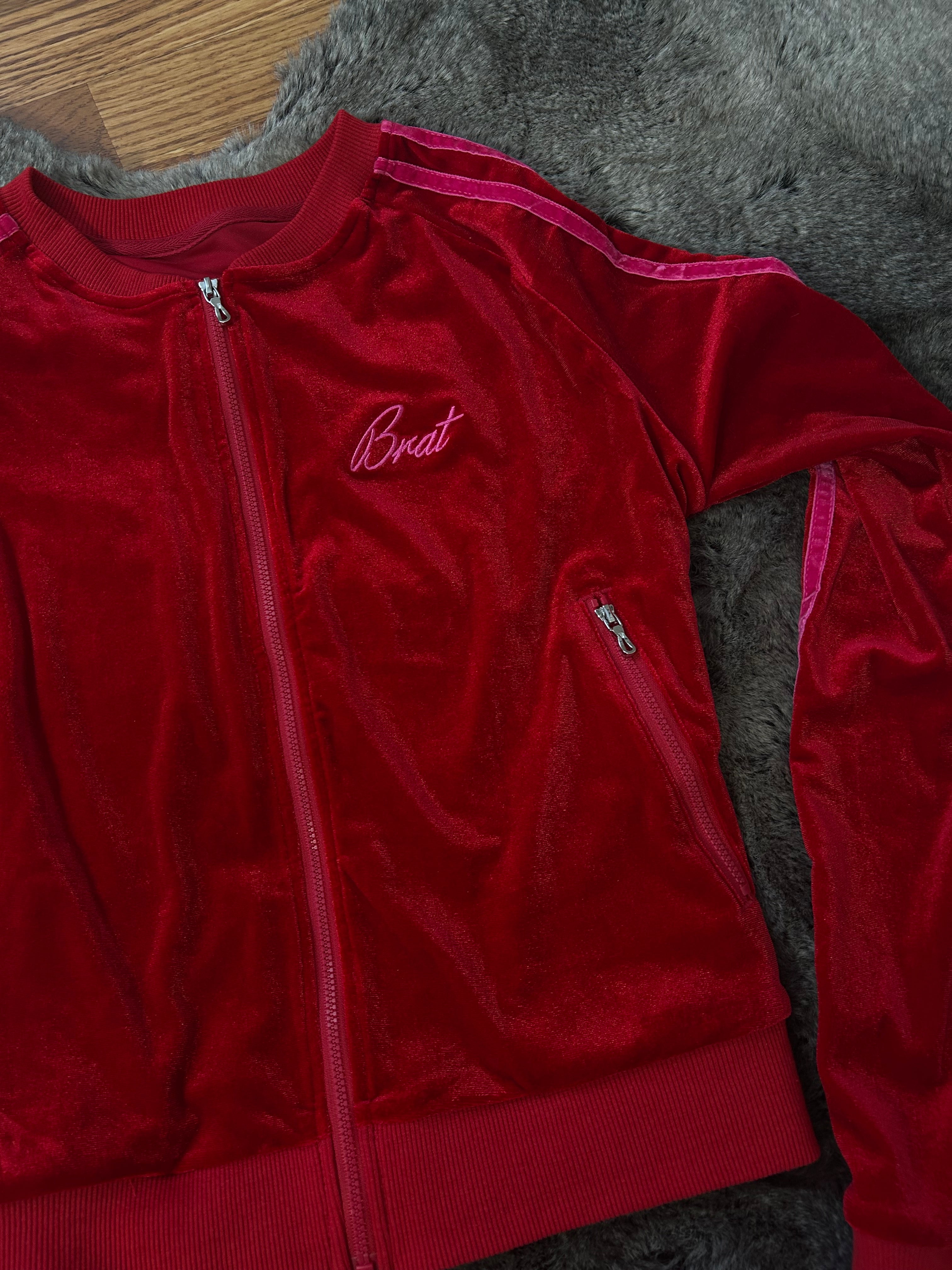 Brat Velour Tracksuit!💋