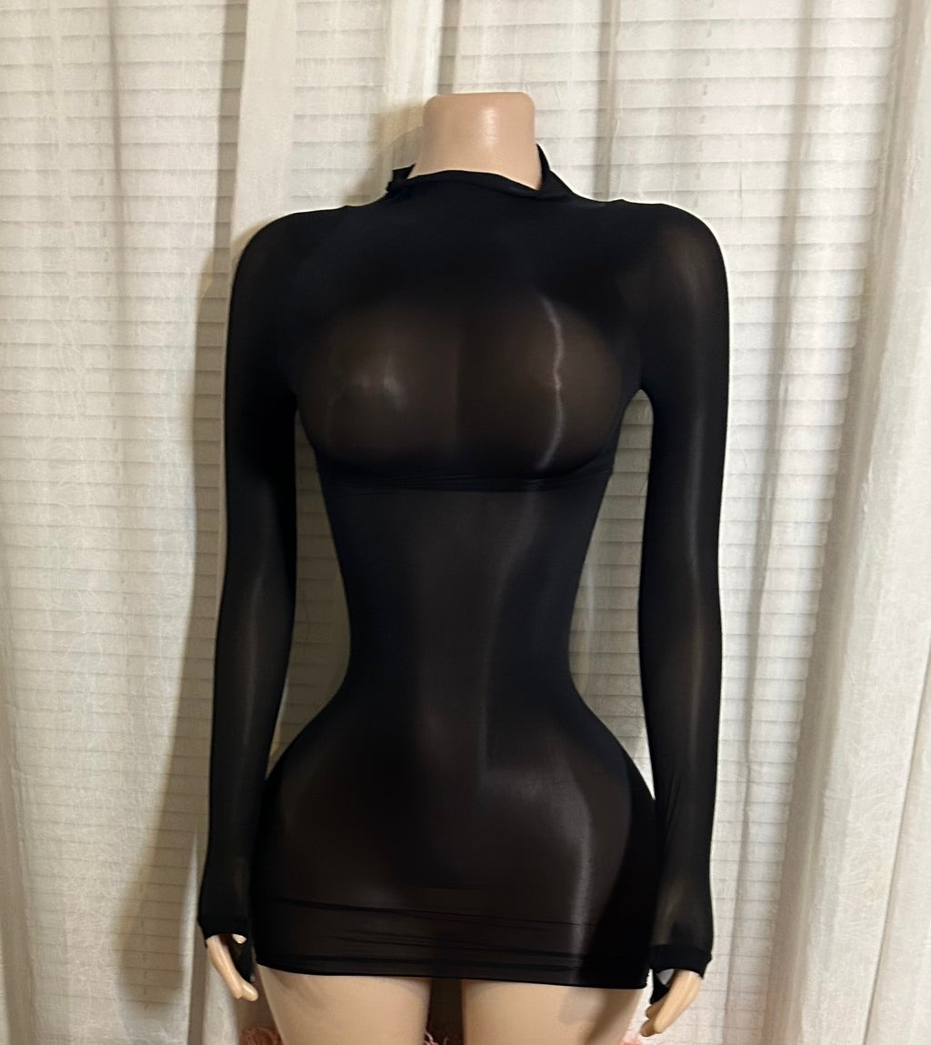Lexi Mini Mesh Dress- Popular
