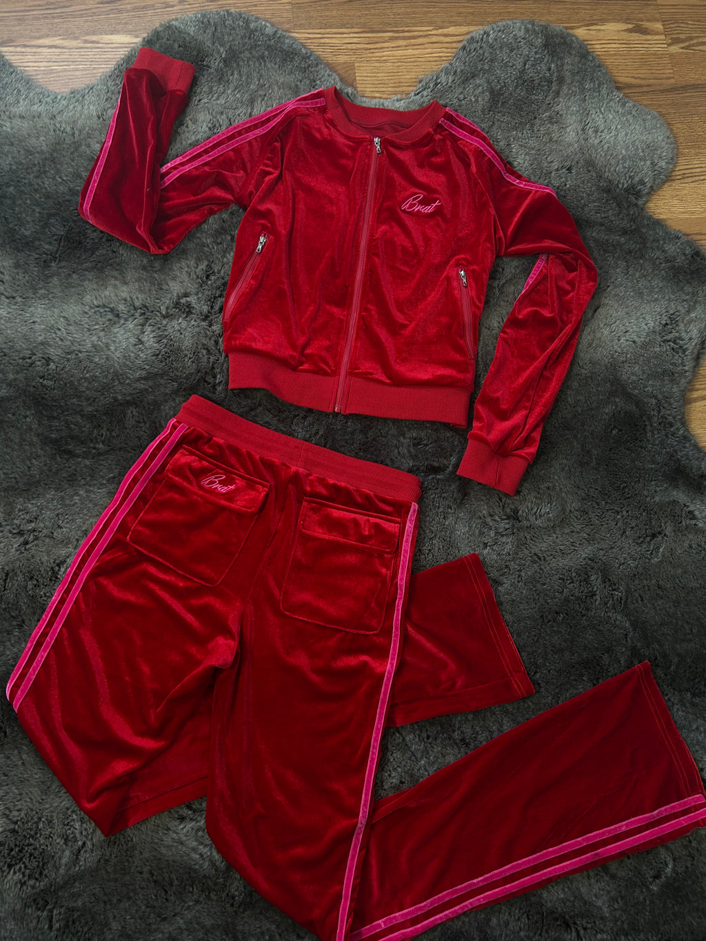 Brat Velour Tracksuit!💋