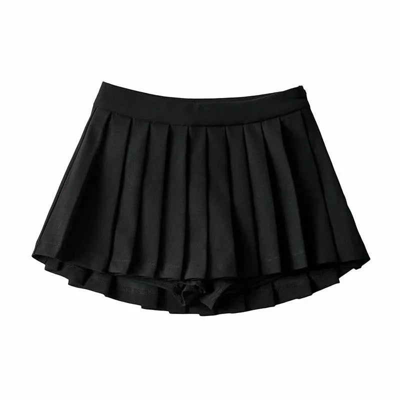 Pleated Mini High Waist - SALE CLEAN OUT!
