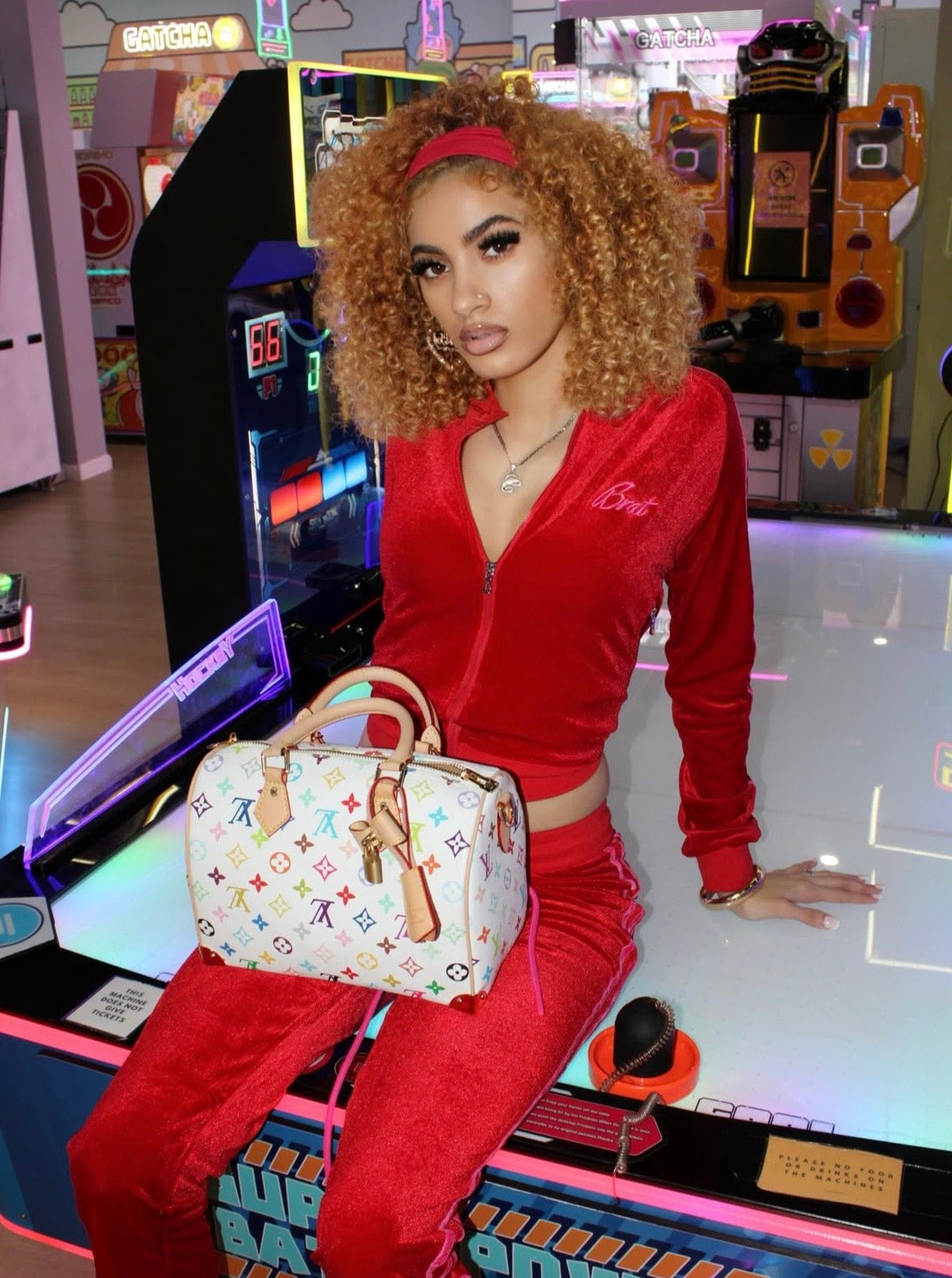 Brat Velour Tracksuit!💋