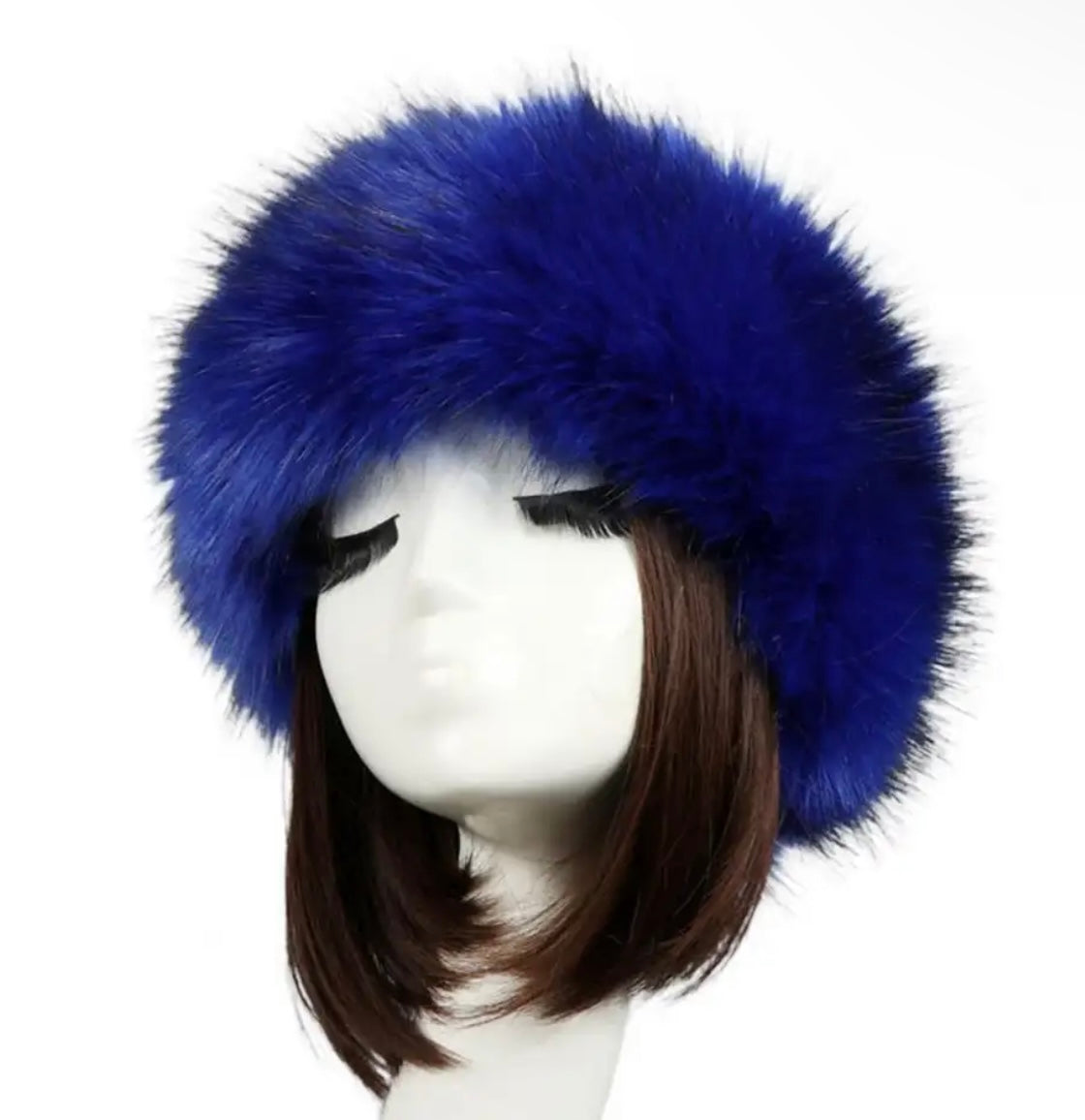 Fluffy Wrap Around Fur Hat