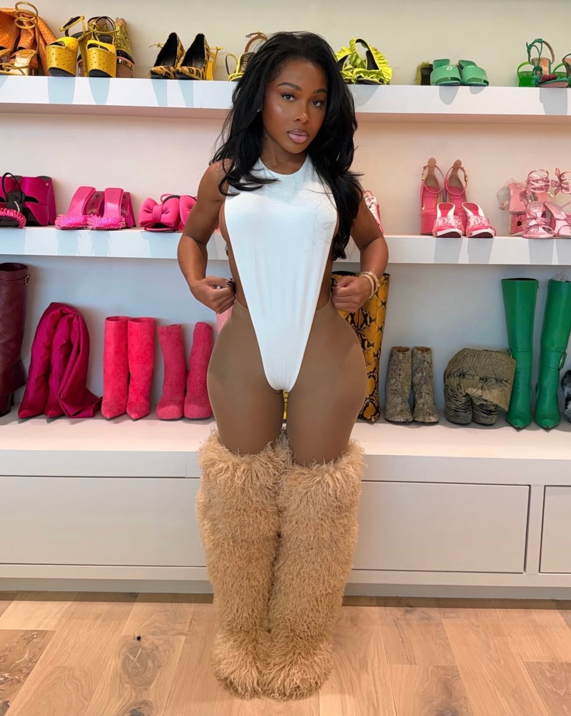 Luxury Thigh High, Fur Boots🔥TOP SELLER