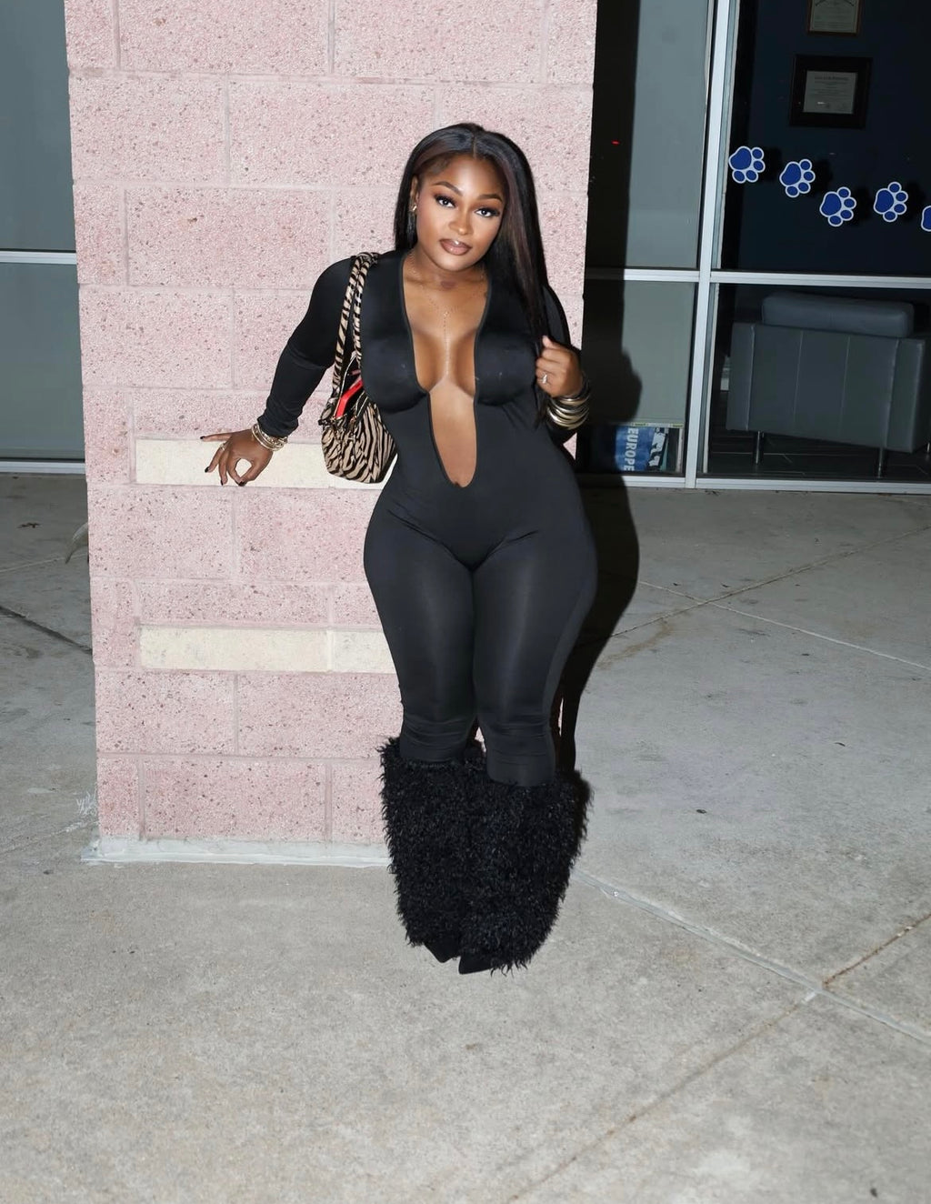 Bodycon Backless Jumpsuit