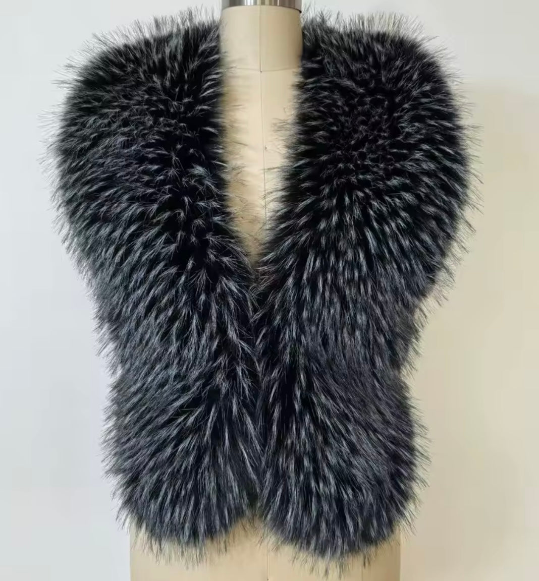 Mongolian Fur Halter Top, BEST SELLER FAN FAVORITE! (PER ORDER)