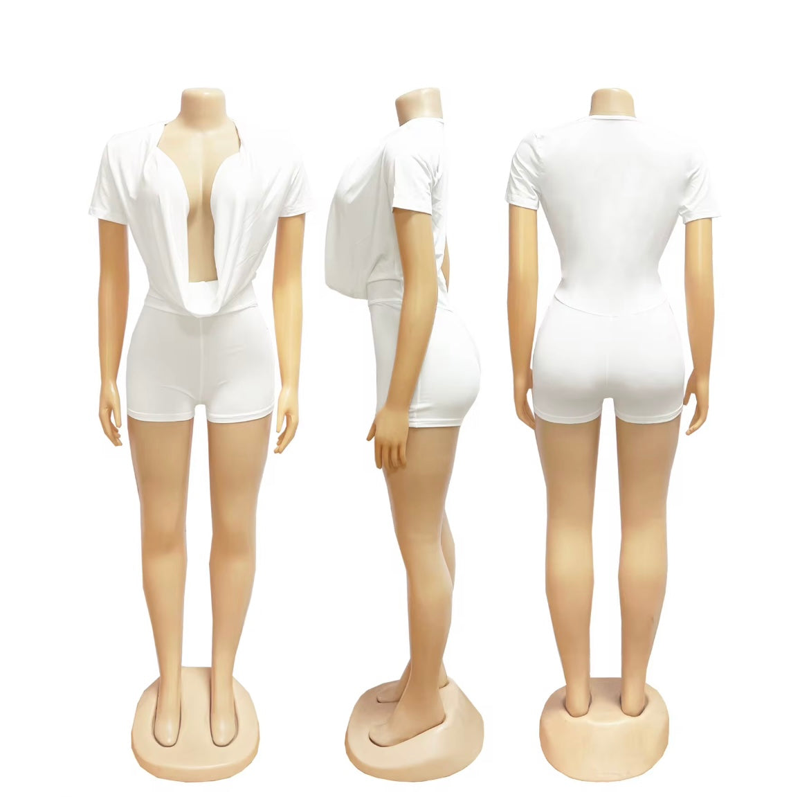 Romper Low cut- New Arrival