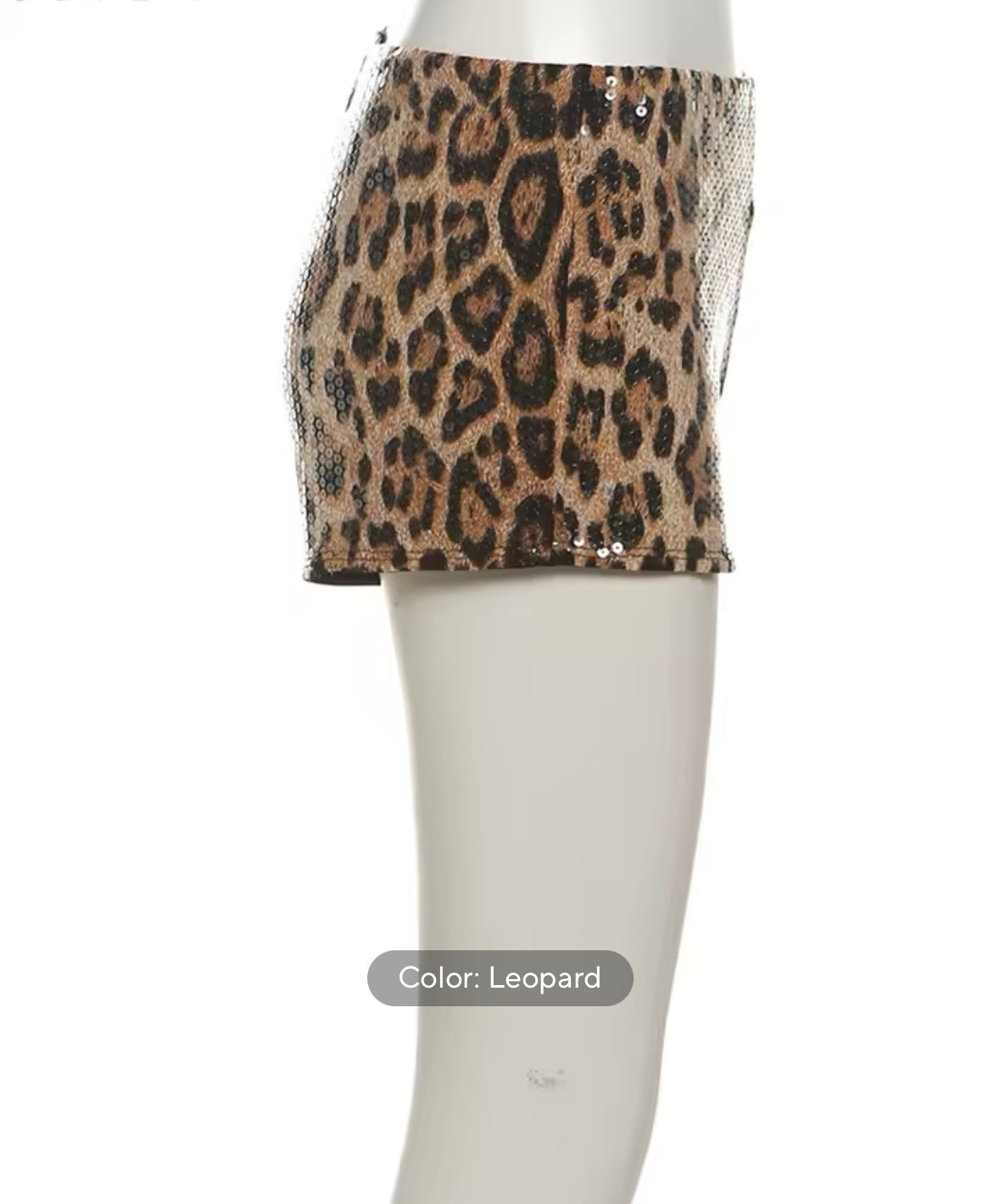 Viral Leopard Shorts- New