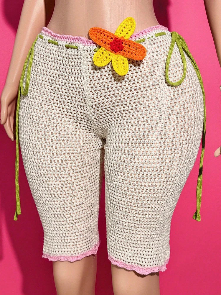 Crochet Capris - New Arrivals