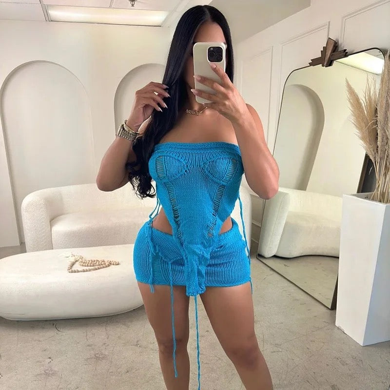 Crocheted Set -CLEAN UP SALE! - DaBratsBoutique